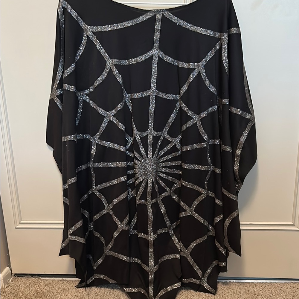 Halloween Spider Poncho